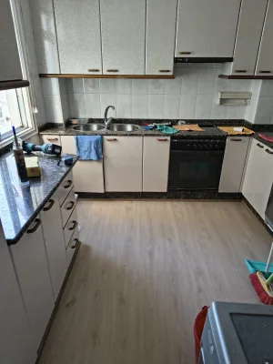 Instalación de suelo de madera natural en Vigo