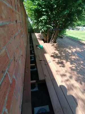 Instalación de suelo de madera natural en Elche