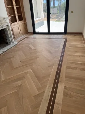 Instalación de suelo de madera natural en Madrid
