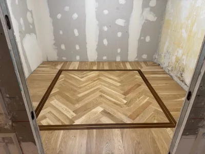 Instalación de suelo de madera natural en Madrid