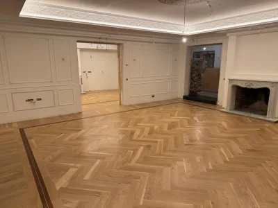 Instalación de suelo de madera natural en Madrid