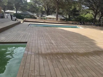 Instalación de suelo de madera natural en Hospitalet de Llobregat