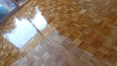 Instalación de suelo de madera natural en Madrid