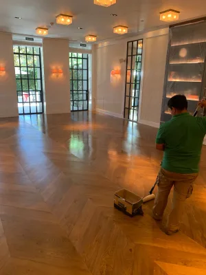 Instalación de tarima flotante clic en Madrid