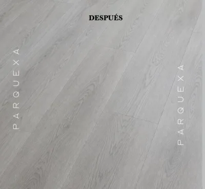 Instalación de suelo de madera natural en Badajoz