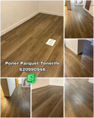 Instalación de tarima flotante clic en Santa Cruz de Tenerife